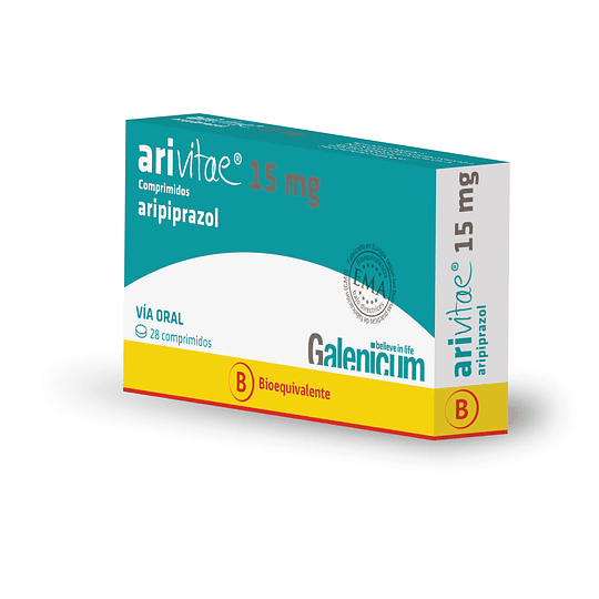Arivitae 15 mg 28 comprimidos 