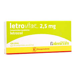 Letrovitae (B) 2.5mg 30 Comprimidos Recubiertos.