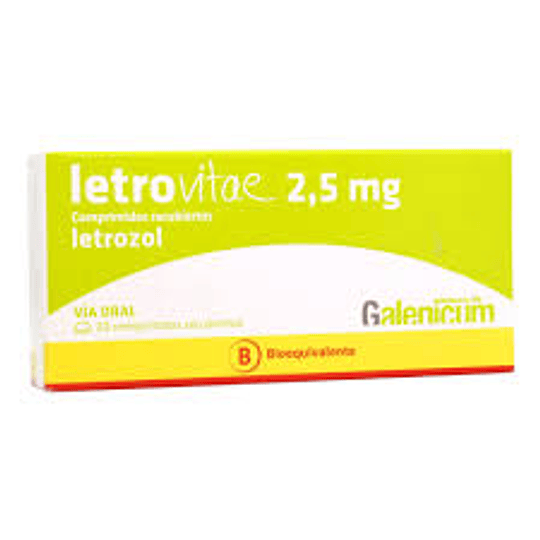 Letrovitae 2,5 mg 30 tabletas
