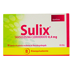 Sulix 0,4 mg 30 cápsulas