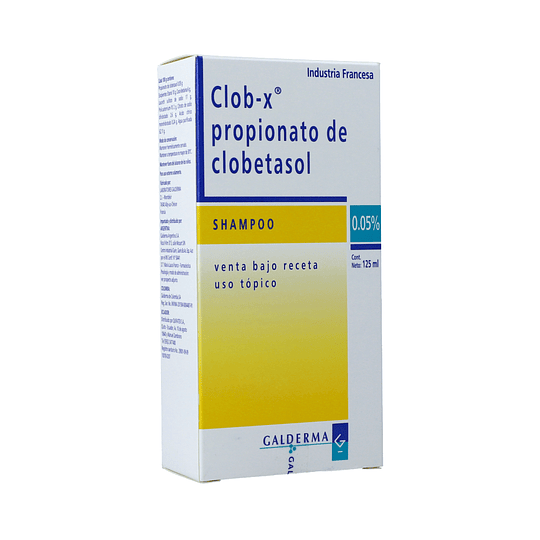 Clob-X 0,05 % Shampoo 125 ml