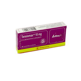 Tensiomax 10 mg 20 comprimidos