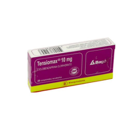 Tensiomax 10 mg 20 comprimidos