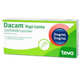 Dacam Rapi-Lento 3 mg / ml Suspensión inyectable