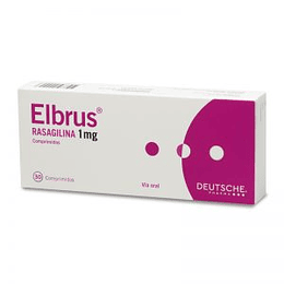 Elbrus Rasagilina 1 mg 30 comprimidos