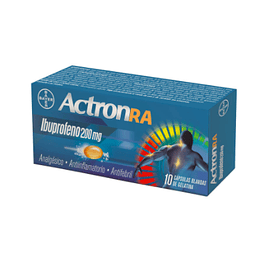 Actron RA 200 mg 10 cápsulas blandas