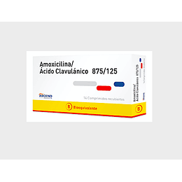 Amoxicilina/ Ácido Clavulánico 875 / 125 mg 14 comprimidos