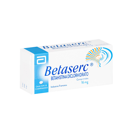 Betaserc 16 mg 30 comprimidos