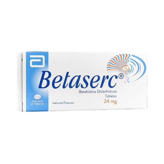 Betaserc (R) Betahistina 24mg 30 Comprimidos