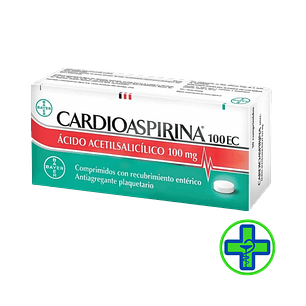 Cardioaspirina 100 mg x 20 Comprimidos (Ácido Acetilsalicílico)