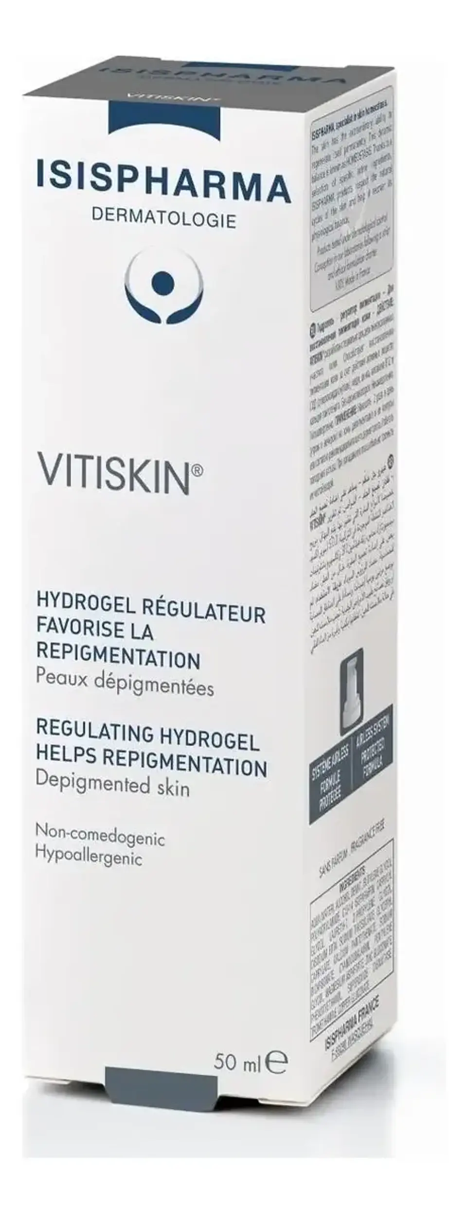 Isispharma Vitiskin Hidrogel Regulador 50 Ml Repigmentación 1