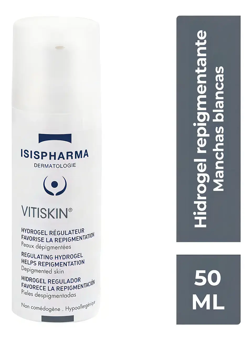 Isispharma Vitiskin Hidrogel Regulador 50 Ml Repigmentación 3