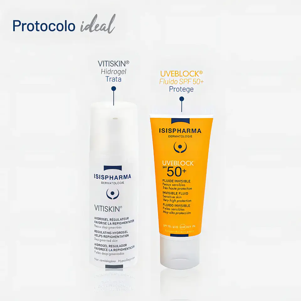 Isispharma Vitiskin Hidrogel Regulador 50 Ml Repigmentación 7