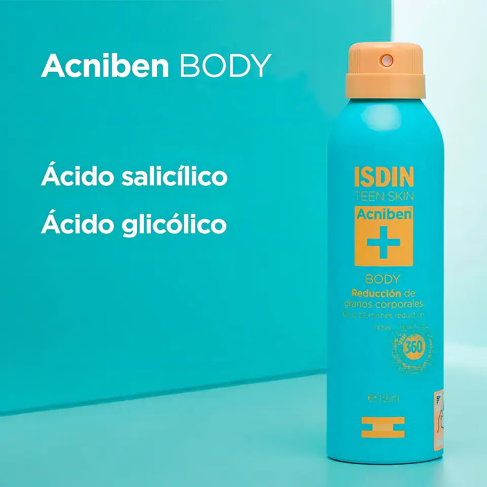 Isdin Acniben body Reduc De Granos Corporales Spray 150ml 3