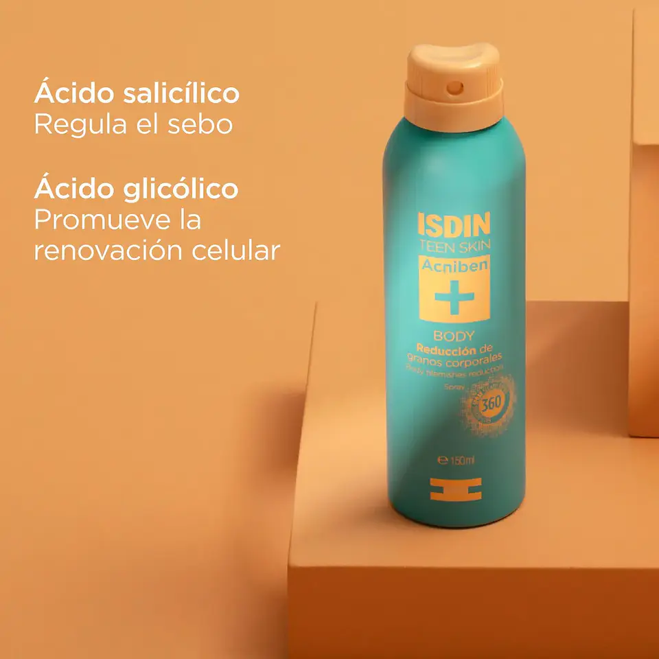 Isdin Acniben body Reduc De Granos Corporales Spray 150ml 4