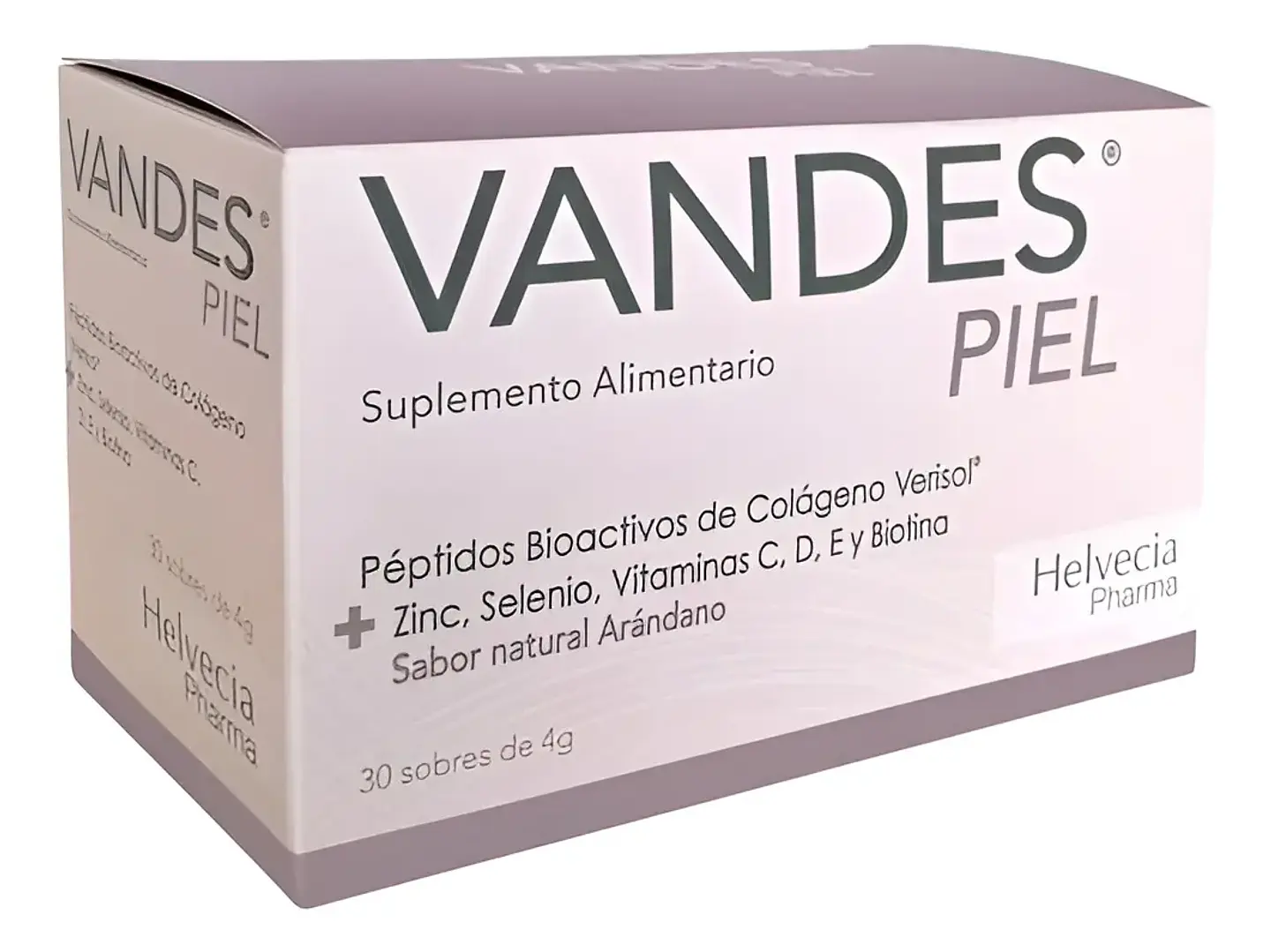 Vandes Piel 30 Sobres Sabor Arándano 1