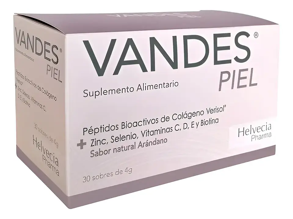 Vandes Piel 30 Sobres Sabor Arándano 1