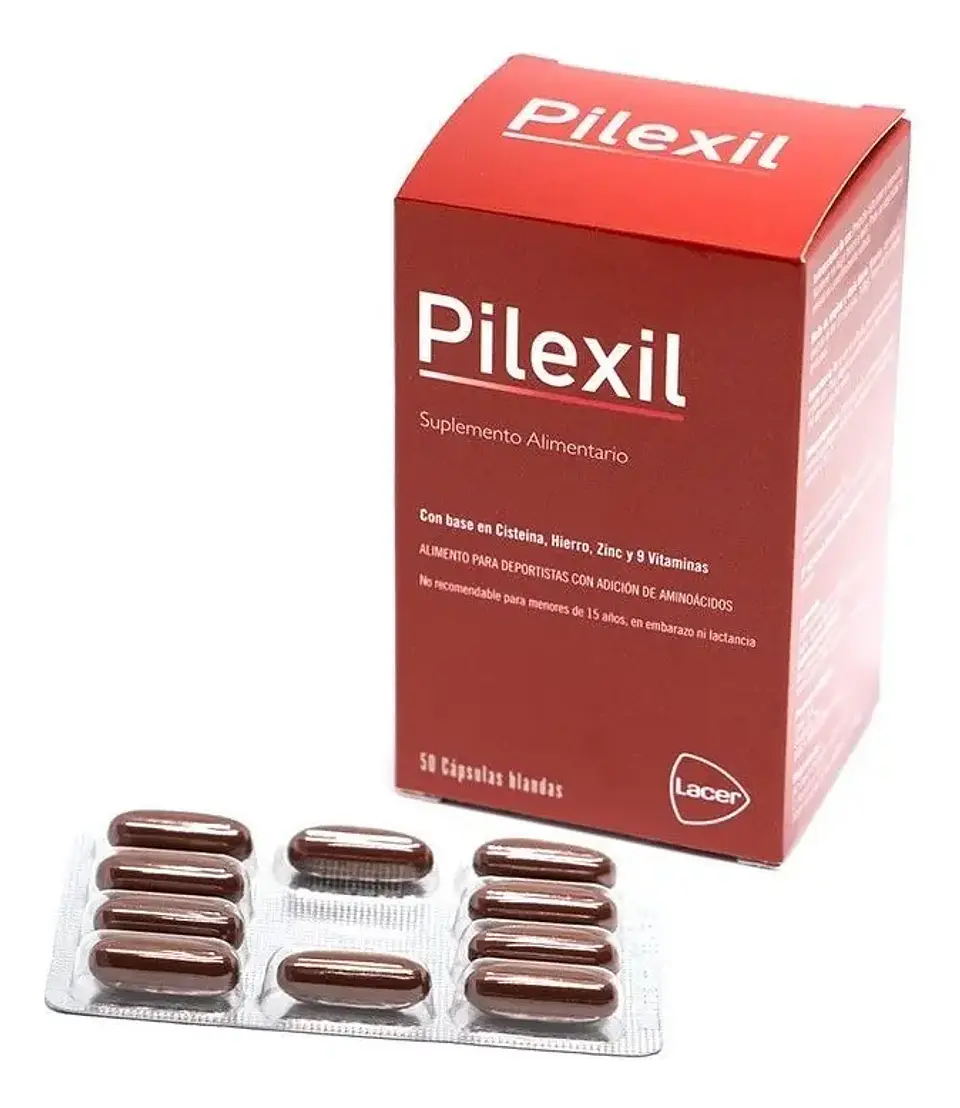 Pilexil 50 Cápsulas Blandas Sabor 4.8 Calificación 4.8 de 5. 65 opiniones. (65) 2