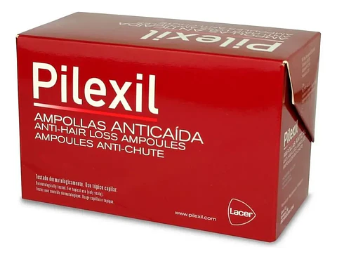 Pilexil Ampollas Anticaída para el Cabello - Pack de 15 x 5 mL