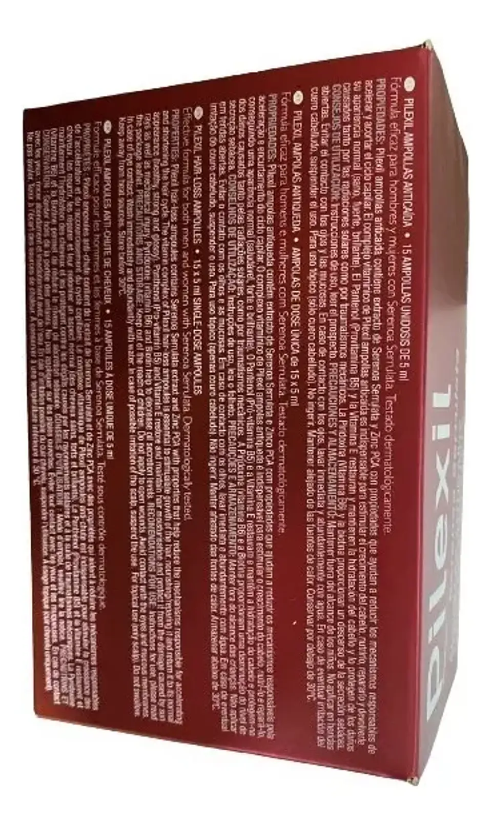 Pilexil Ampollas Anticaída para el Cabello - Pack de 15 x 5 mL 3