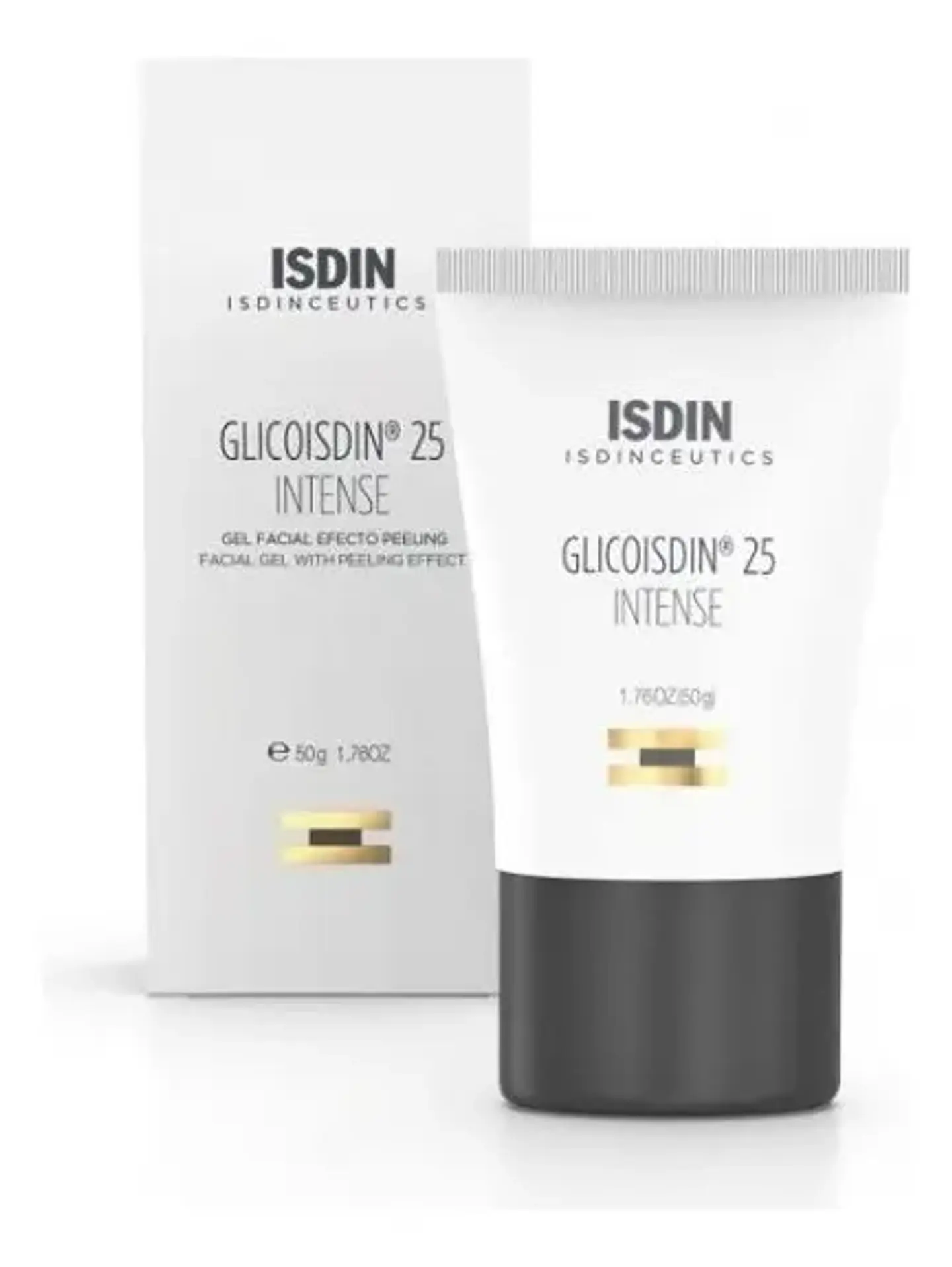 Gel facial Glicoisdin 25 con efecto exfoliante intenso con ácido glicólico, 50 g, Isdin 1