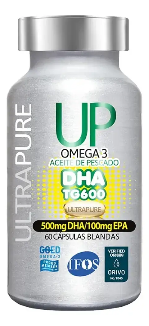 Omega UP TG DHA 600 (60 Cápsulas)
