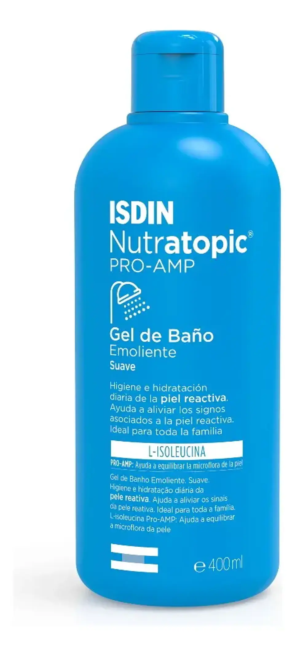 Gel Baño Piel Atópica Isdin 3