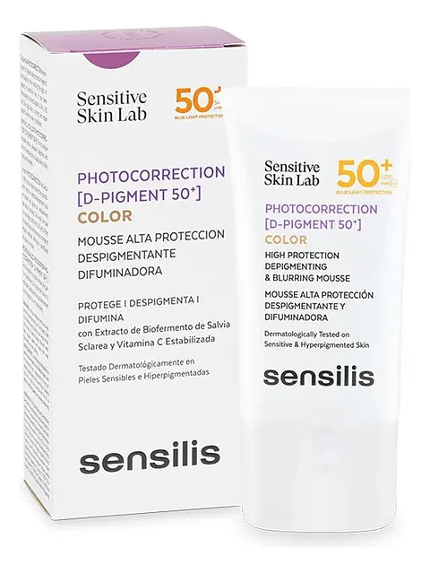 Sensilis Photocorrection D-pigment Spf50 Color 40ml Momento De Aplicación Día Tipo De Piel Todo Tipo De Piel