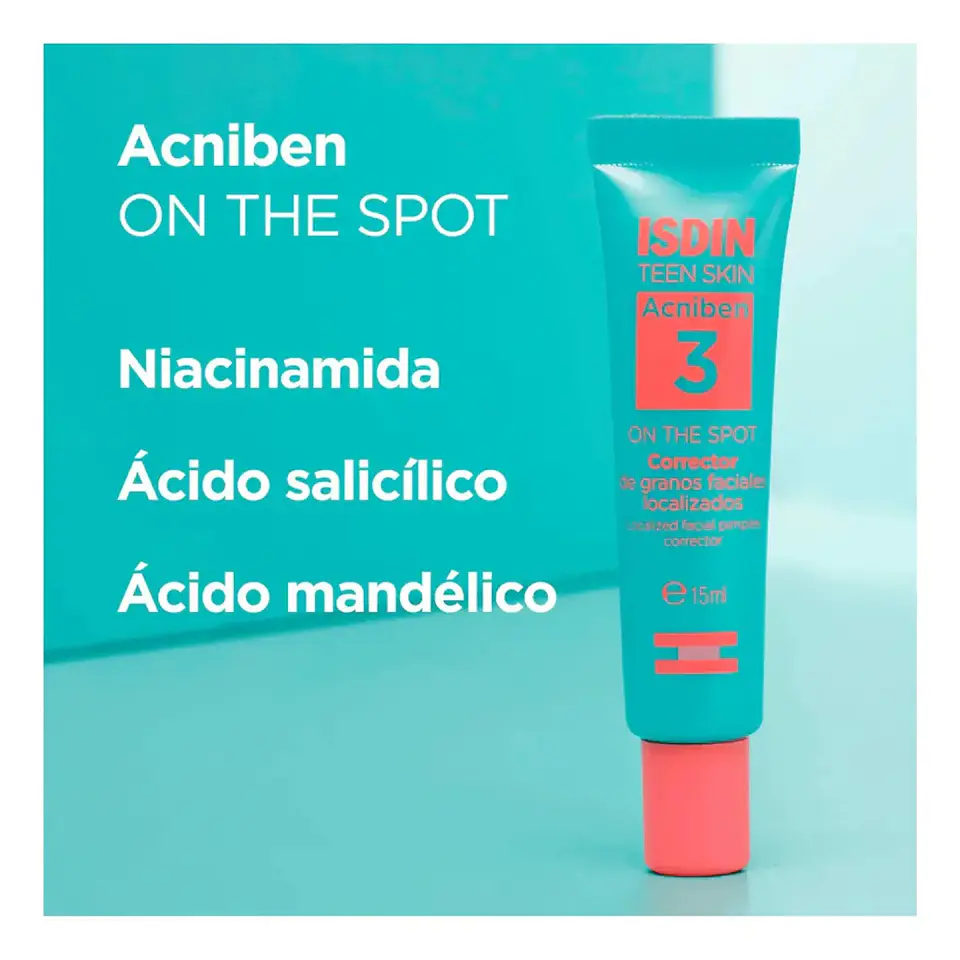 Corrector De Granos Faciales Localizados Piel Grasa 15ml Acniben 2