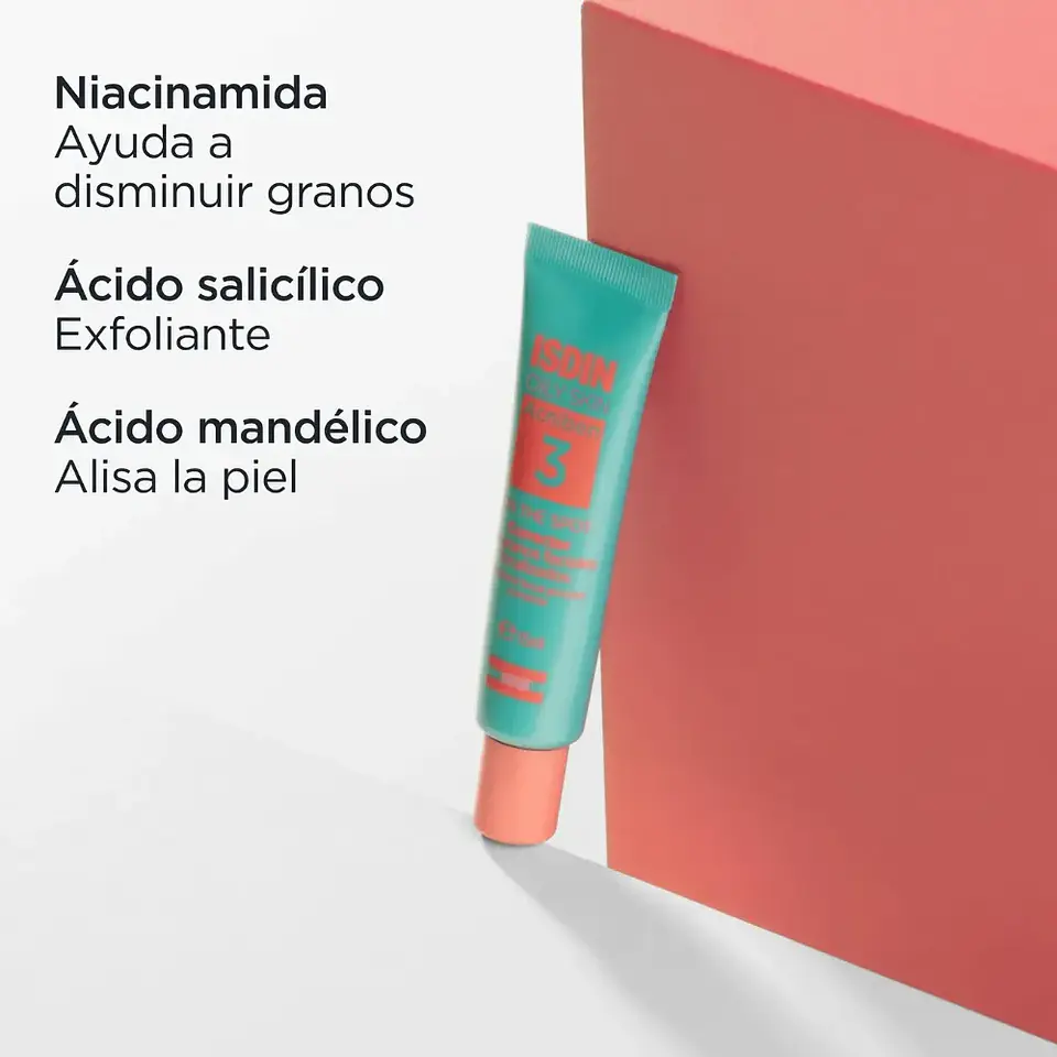 Corrector De Granos Faciales Localizados Piel Grasa 15ml Acniben 3