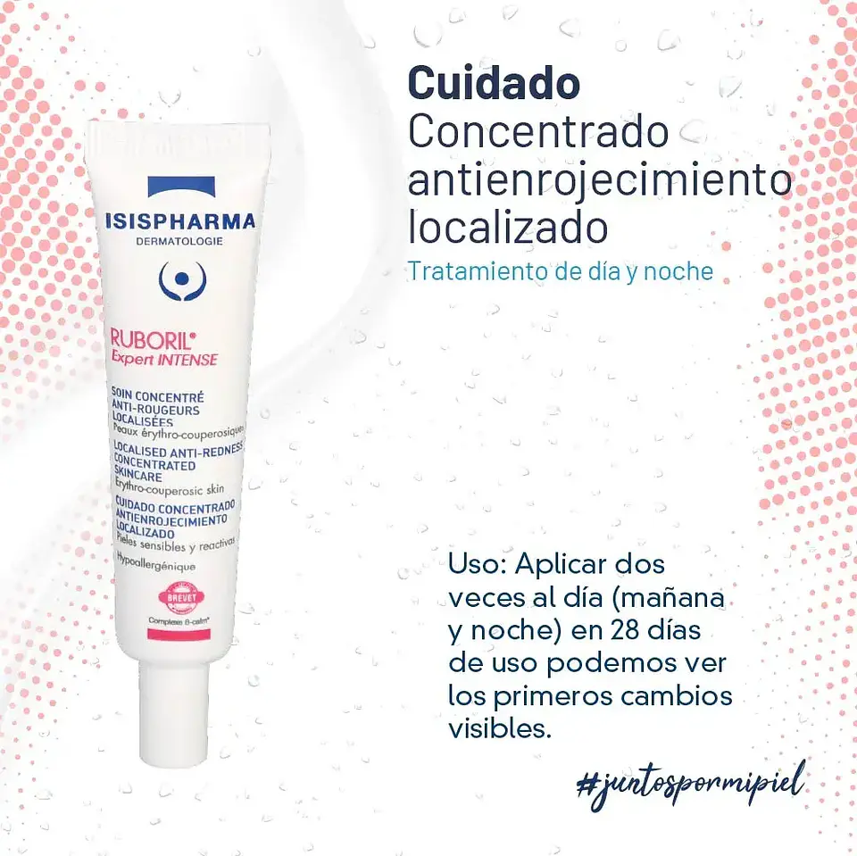 Isispharma Ruboril Expert Intense Concentrado 15ml Tipo De Piel Rosacea 3