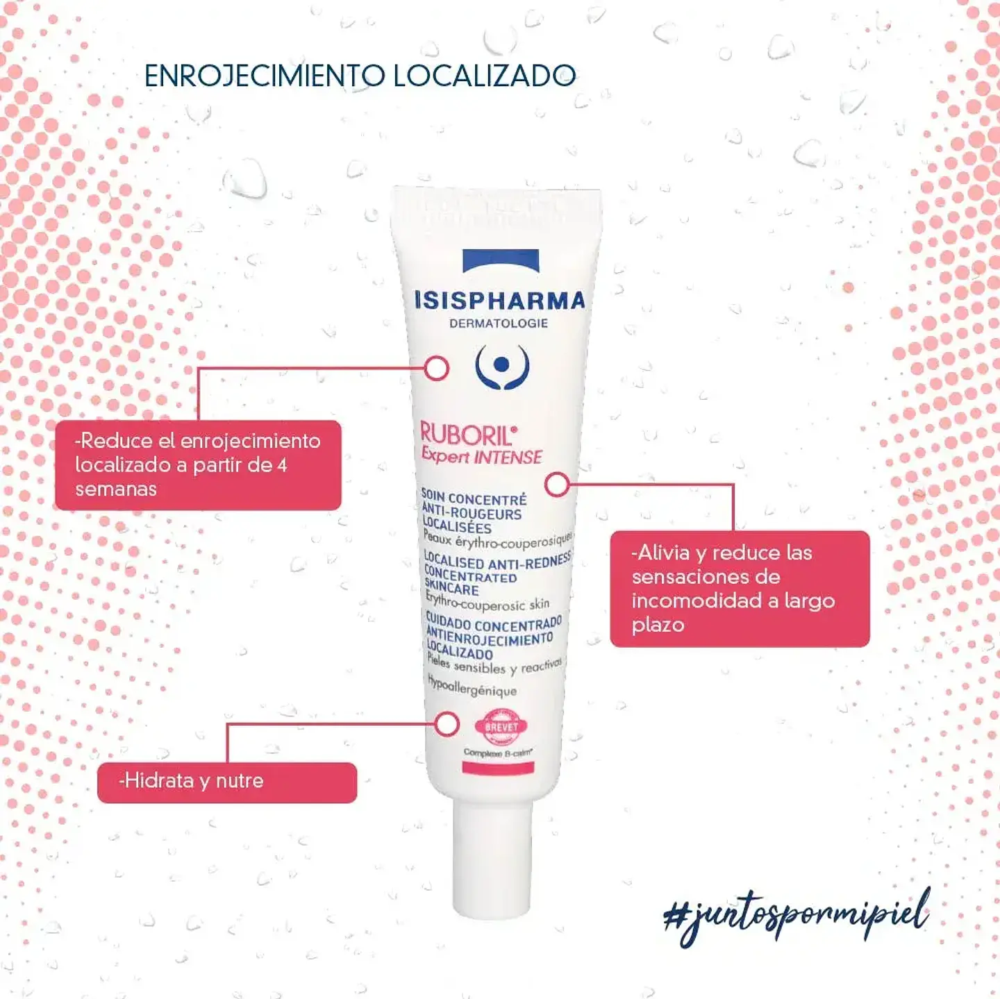 Isispharma Ruboril Expert Intense Concentrado 15ml Tipo De Piel Rosacea 4