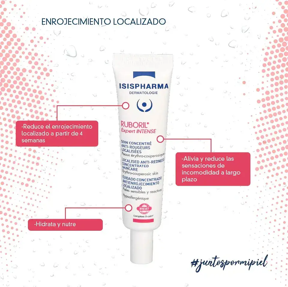 Isispharma Ruboril Expert Intense Concentrado 15ml Tipo De Piel Rosacea 4