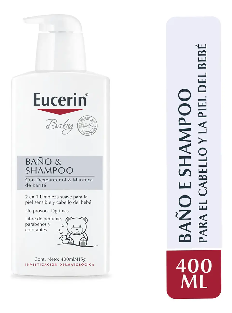 Baby Baño & Shampoo Eucerin 400ml 1