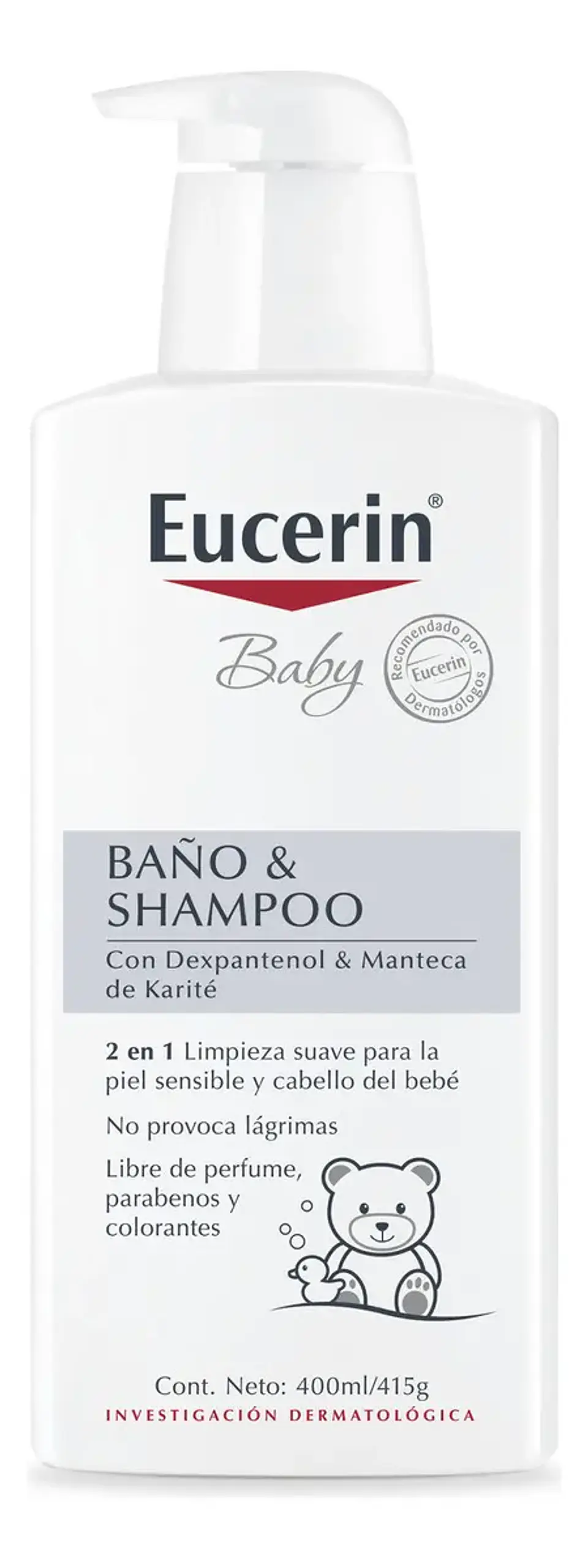 Baby Baño & Shampoo Eucerin 400ml 2