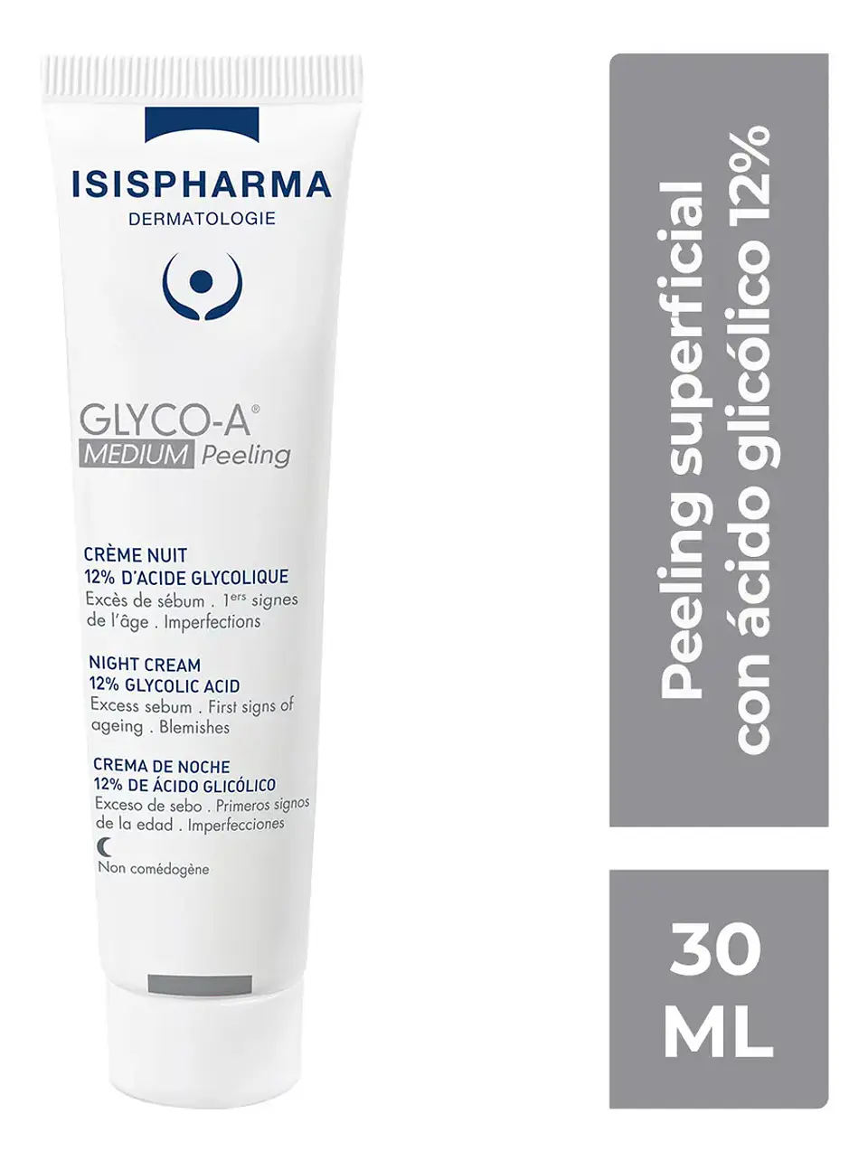 Glyco A Medium Peeling Ácido Glicólico 30ml Isispharma 2