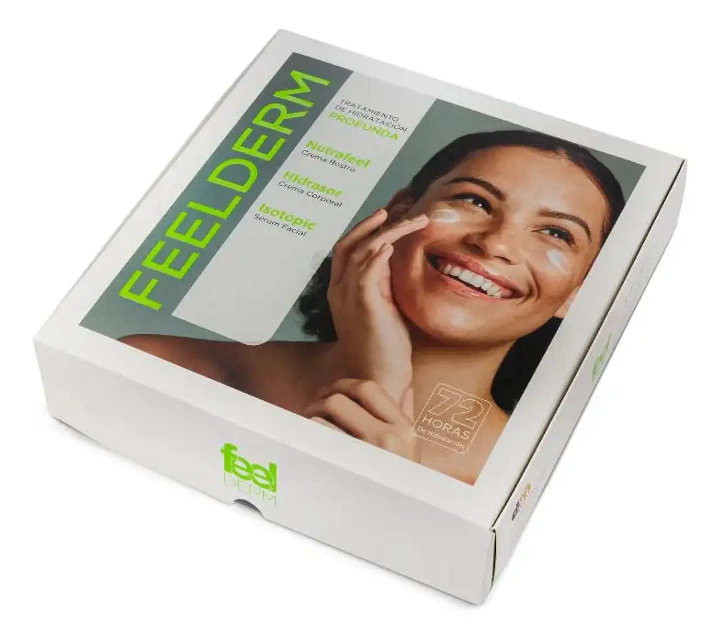 Pack Hidratación Profunda Feelderm. Crema Facial+serum+crema 2