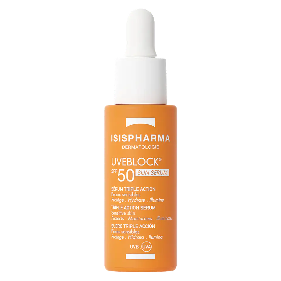 Isispharma Uveblock SPF50 Sun Sérum Triple Acción 28ml 1