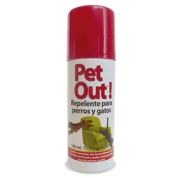 Pet Out   x160 ml Repelente 