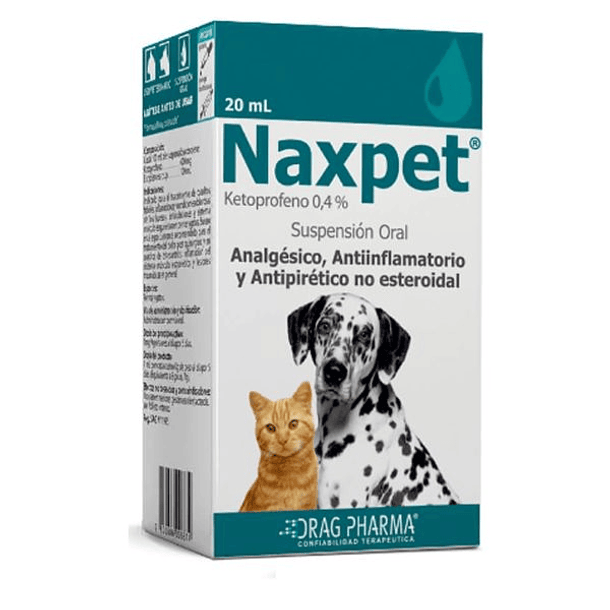 Naxpet 0,4%   x20 ml Suspension 