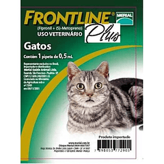 Frontline Plus Gatos 0,5 ml   x1 Pipeta