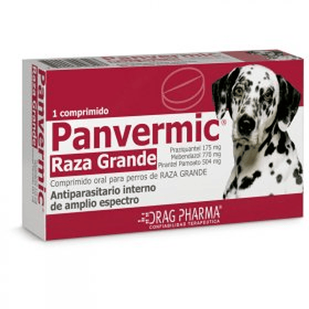 Panvermic Forte Raza Grande   x1 Comprimidos 