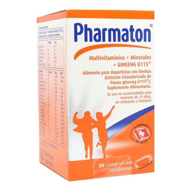 Pharmaton Ginseng x30 Comprimidos 