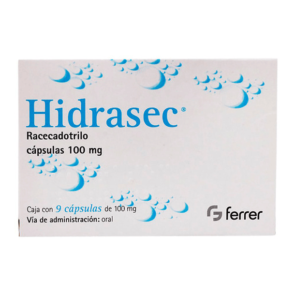Hidrasec 100 mg  x9 Cápsulas 