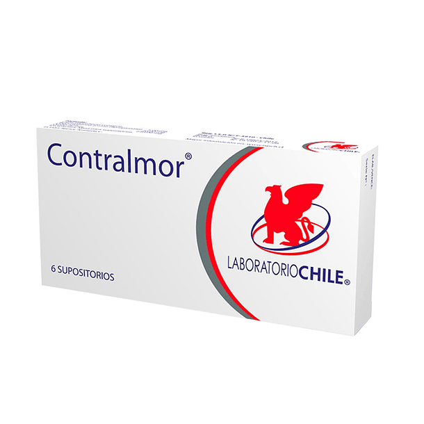 Contralmor x6 Supositorios 