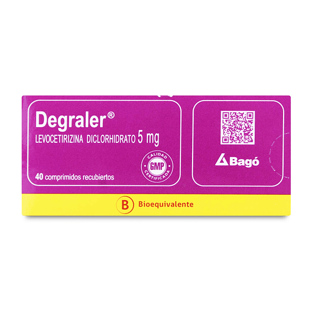 Degraler 5 mg  x40 Comprimidos 