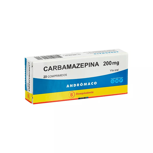 Carbamazepina 200 mg x20 Comprimidos 