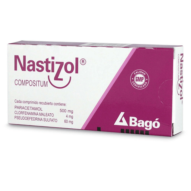 Nastizol Compositum x10 Comprimidos 