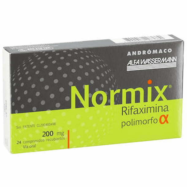Normix 200 mg  x24 Comprimidos 