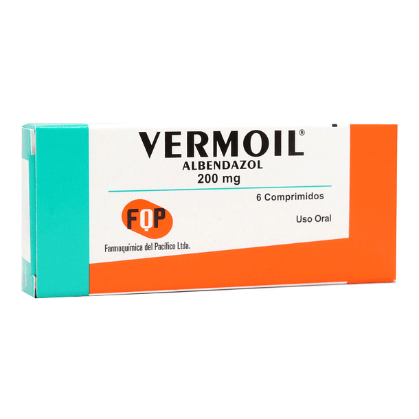 Vermoil 200 mg x6 Comprimidos 